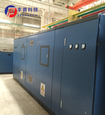 Medium frequency induction heating power supply